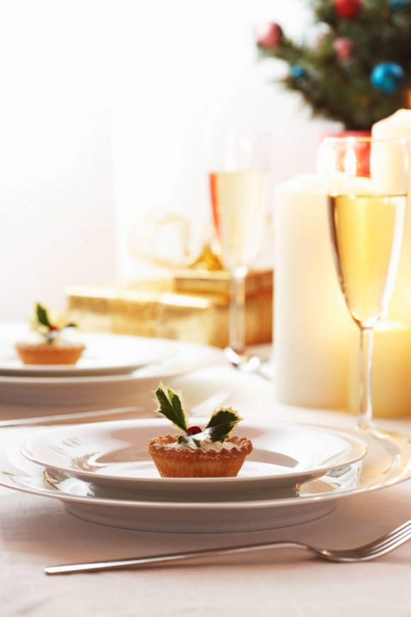 elegant table setting for holiday celebrations